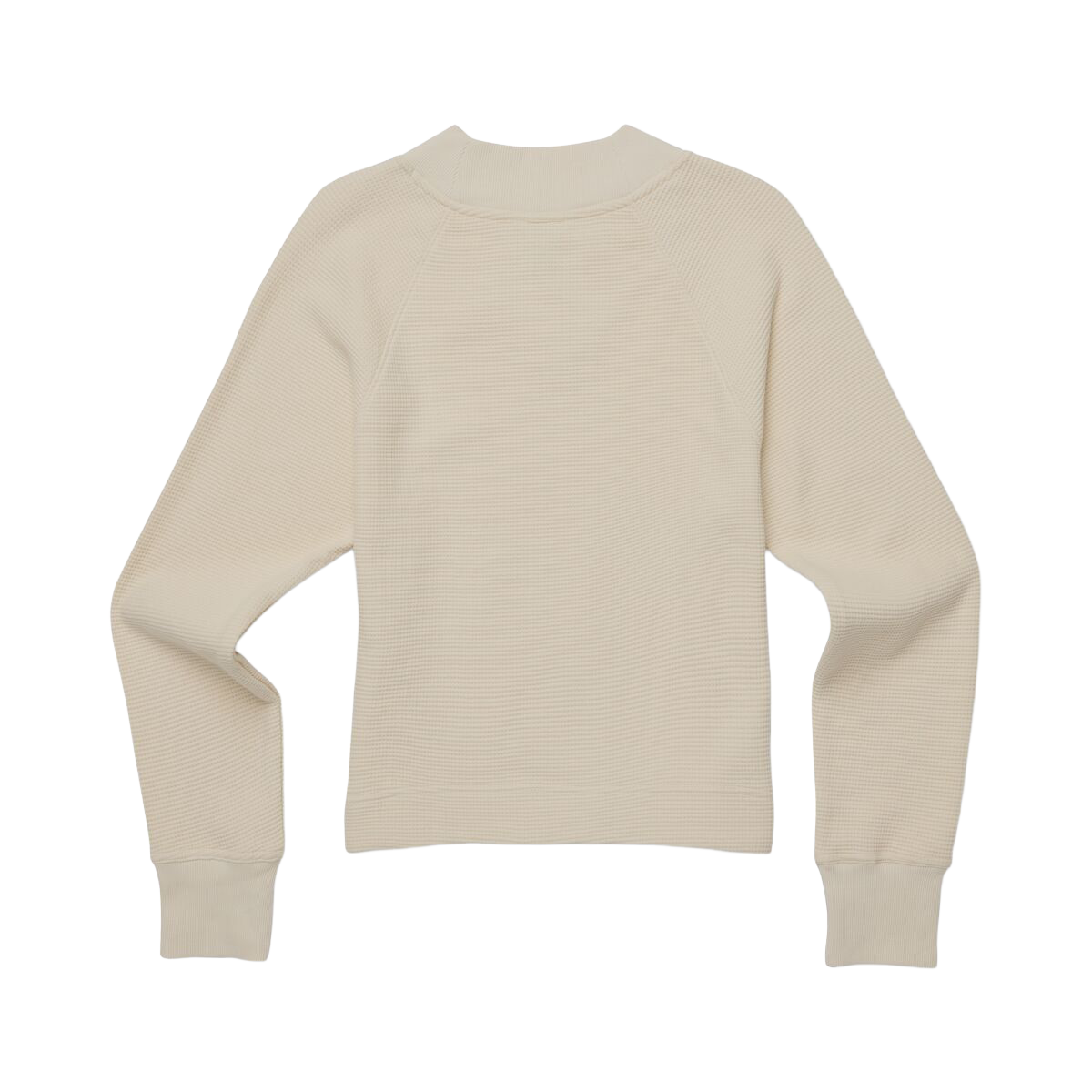 Atajo Long-Sleeve Waffle V-Neck - Women's - Cream - US 4950