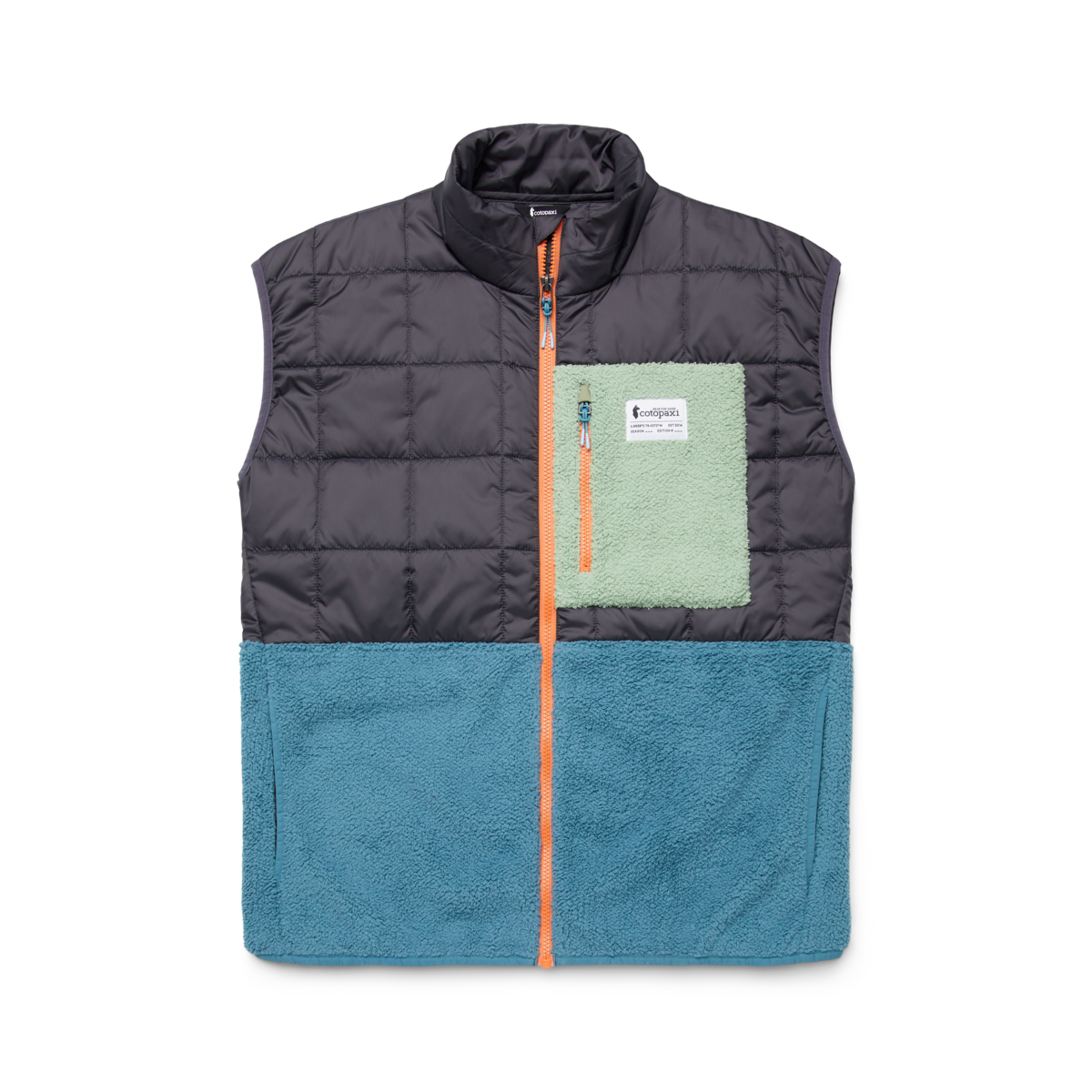 Trico Hybrid Vest - Men's - Graphite/Blue Spruce - US 5396