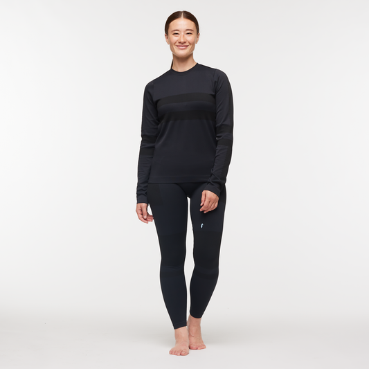 Debajo Seamless Baselayer Crew - Women's - Cotopaxi Black - US 5519