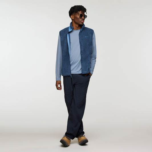 Bacano Fleece Vest - Men's - Deep Sea/Fjord - US 3085