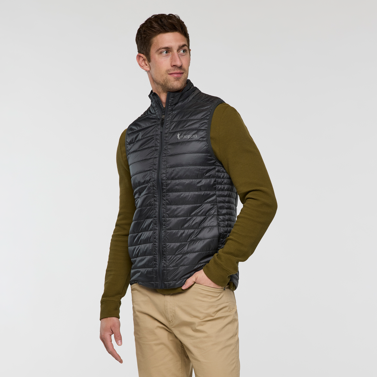Capa Insulated Vest - Men's - Charcoal - US 5423
