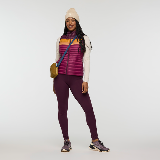 Fuego Down Vest - Women's - Blackberry/Jam - US 1307