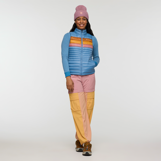 Fuego Down Vest - Women's - Fjord Stripes - US 8387