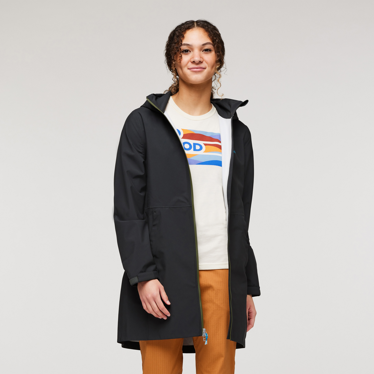 Cielo Rain Trench - Women's - Black - US 6201
