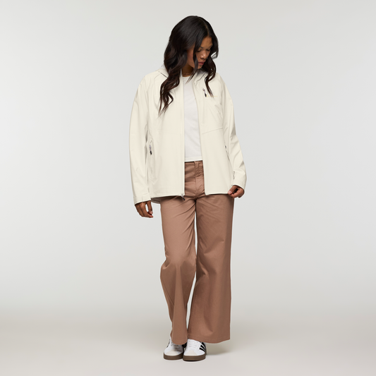 Impermeo 3L Hooded Shell Jacket - Women's - Cotopaxi Bone - US 1835