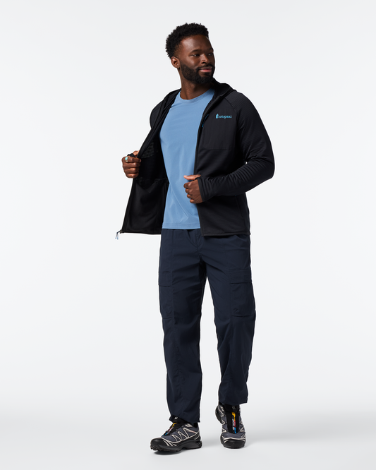 Otero Fleece Full-Zip Hooded Jacket - Men's - Cotopaxi Black - US 6626