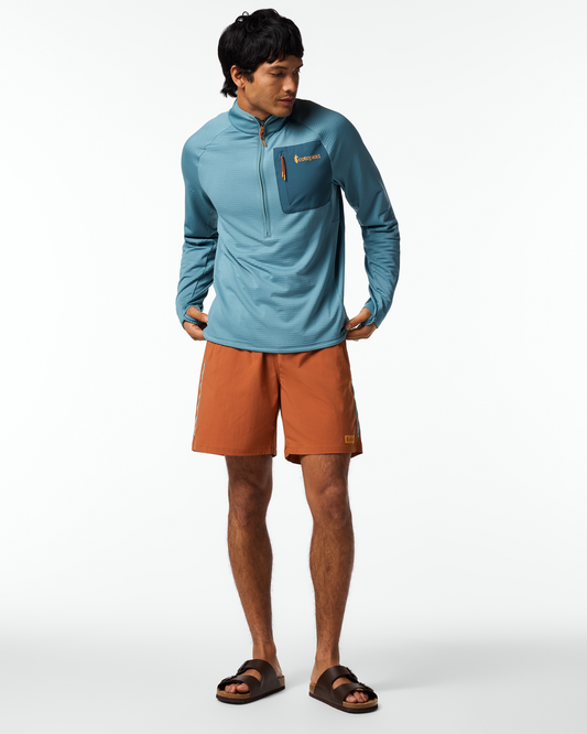 Otero Fleece Half-Zip Pullover - Men's - Everglade - US 2530