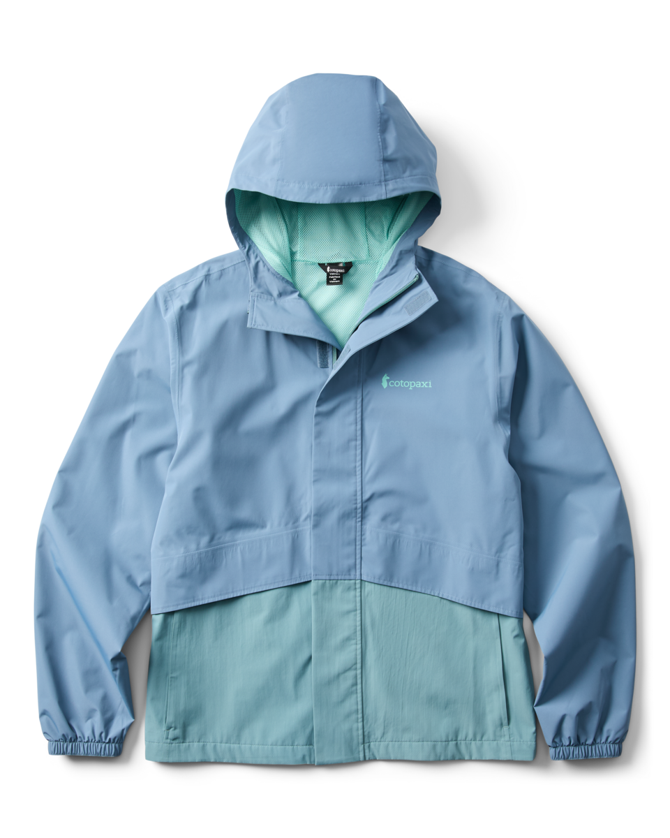 Rayu Rain Jacket - Men's - Steel Blue/Everglade - US 6112