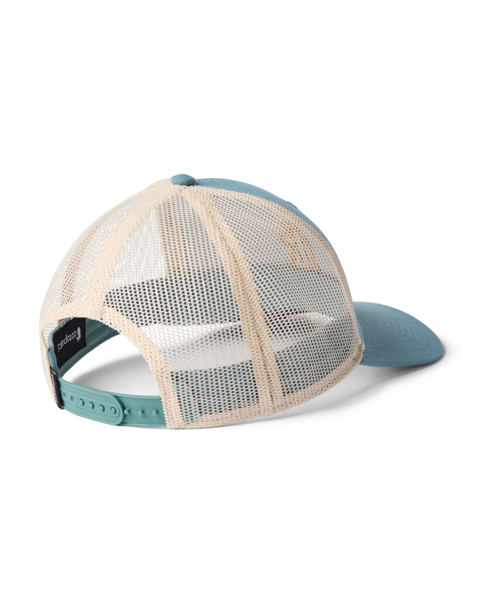 Llama Trucker Hat - Everglade - US 4444