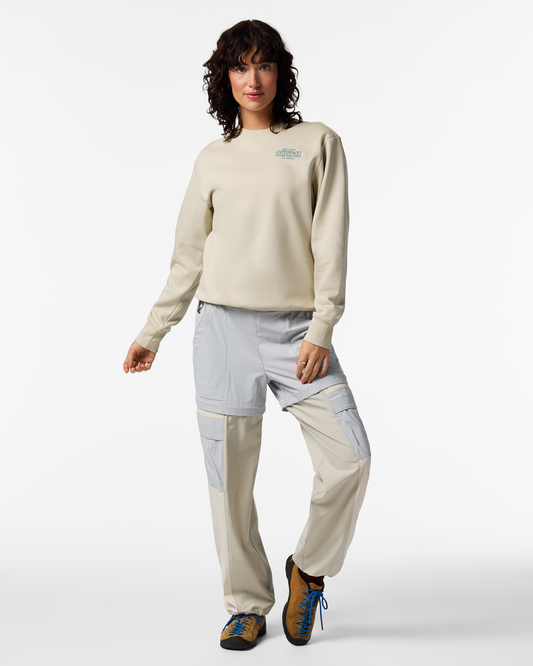 Adventure Gear Crew Sweatshirt - Women's - Mineral - US 8051