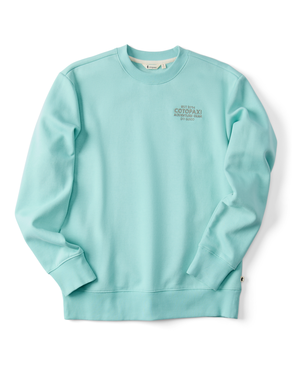 Adventure Gear Crew Sweatshirt - Women's - Tide Pool - US 9683