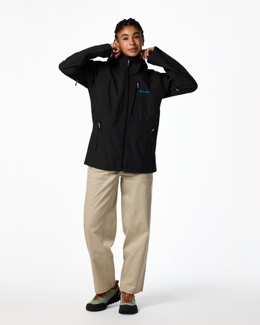 Impermeo 3L Hooded Shell Jacket - Women's - Cotopaxi Black - US 7482