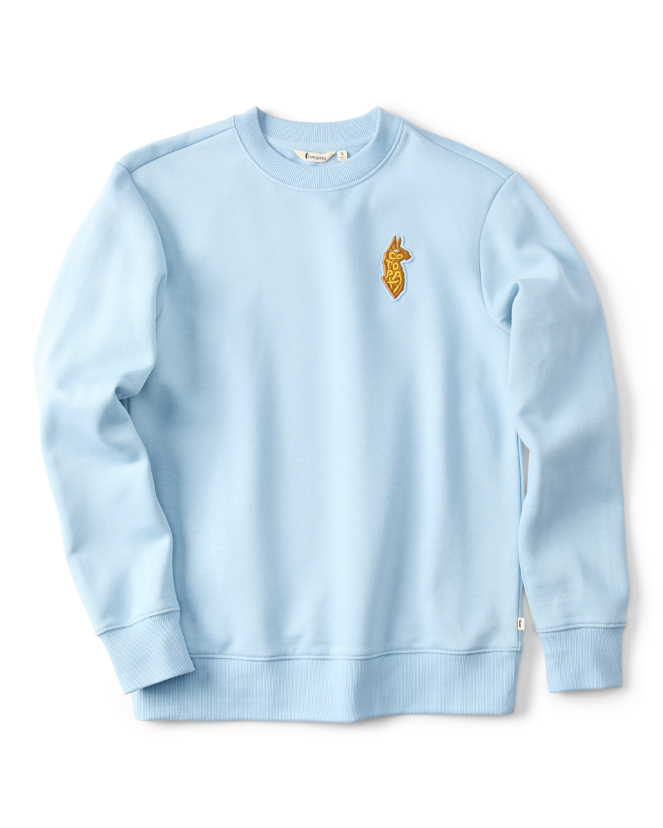 Lava Llama Crew Sweatshirt - Women's - Iceberg - US 6967