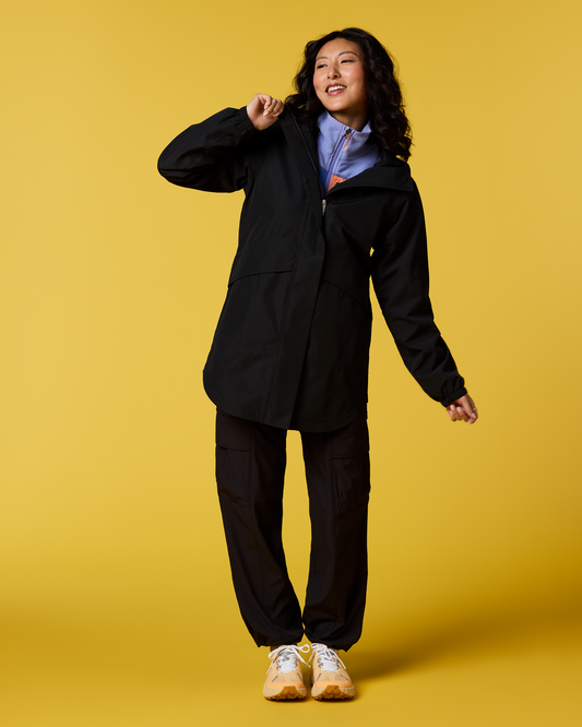 Rayu Rain Parka - Women's - Cotopaxi Black - US 1554
