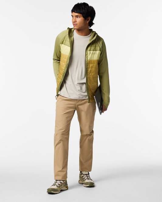 Capa Hybrid Insulated Hooded Jacket - Men's - Seed/Husk - US 8399