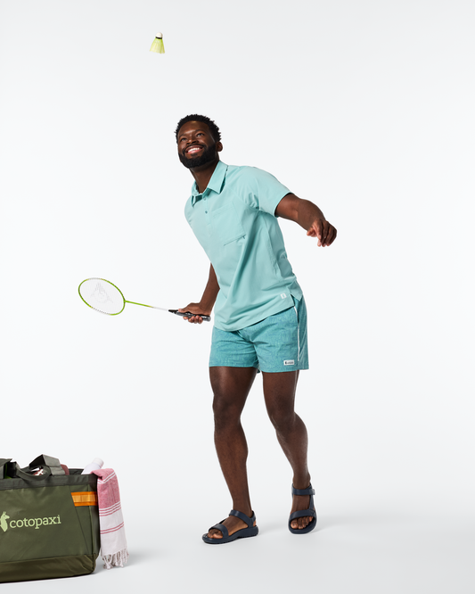 Pulso Tech Polo - Men's - Tide Pool - US 3847