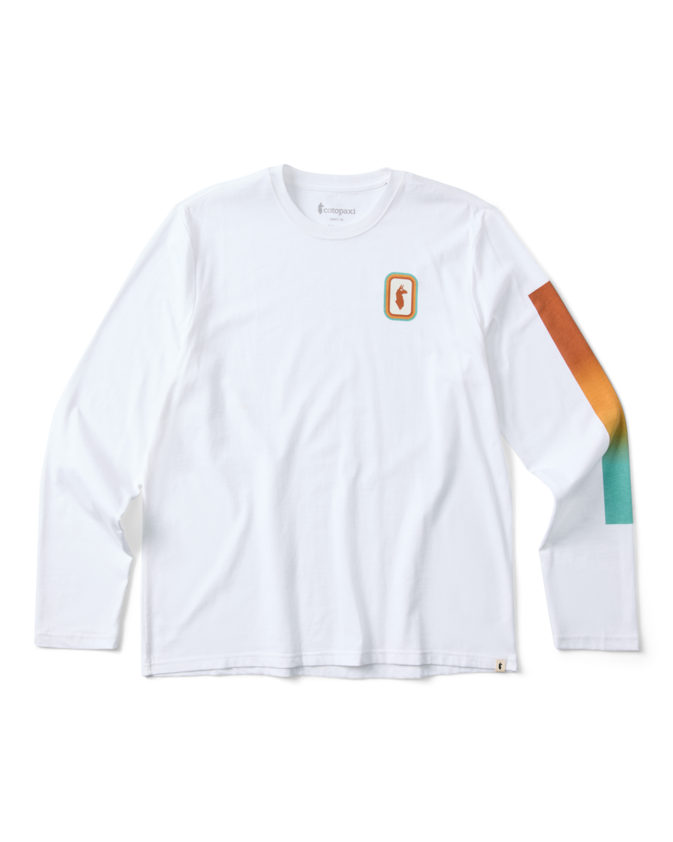 Radiant Llama Long-Sleeve T-Shirt - Men's - White - US 9733