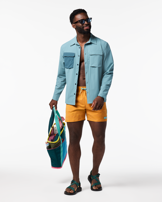 Solta Long-Sleeve Sun Shirt - Men's - Everglade - US 7583