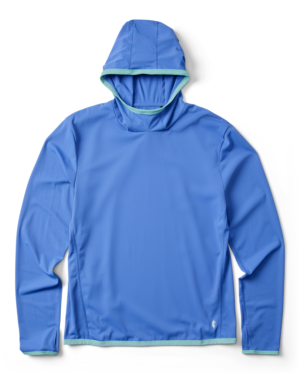 Sombra Sun Hoodie - Men's - Azure - US 3854
