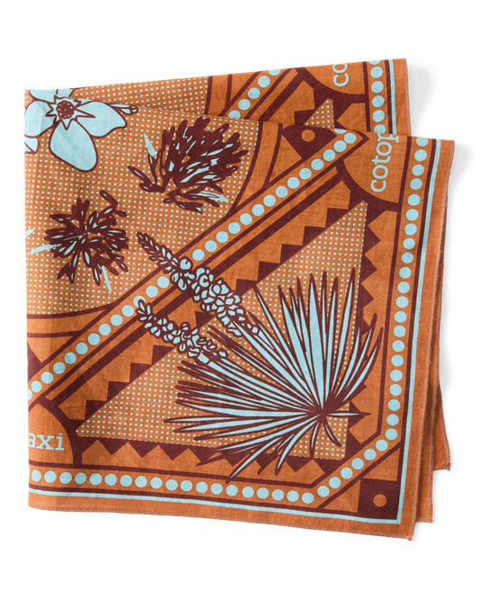 Organic Cotton Bandana - Desert llama - US 5405