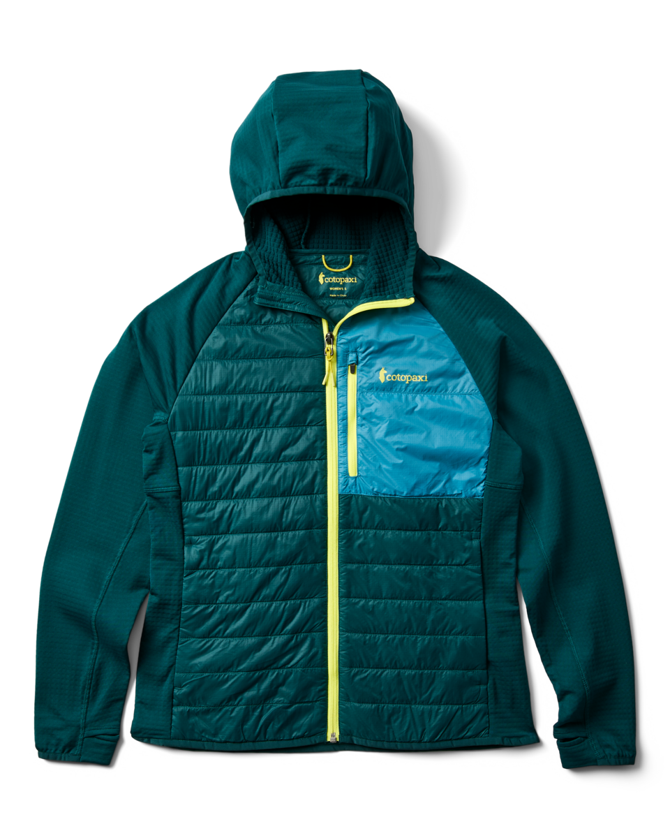 Acodo Hybrid Hooded Jacket - Women's - Deep Ocean - US 3867