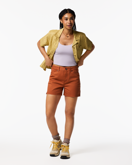 Ambato Short - Women's - Whiskey - US 4863