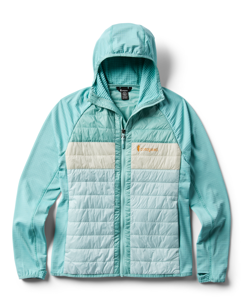 Capa Hybrid Insulated Hooded Jacket - Women's - Tide Pool/Surf - US 1064