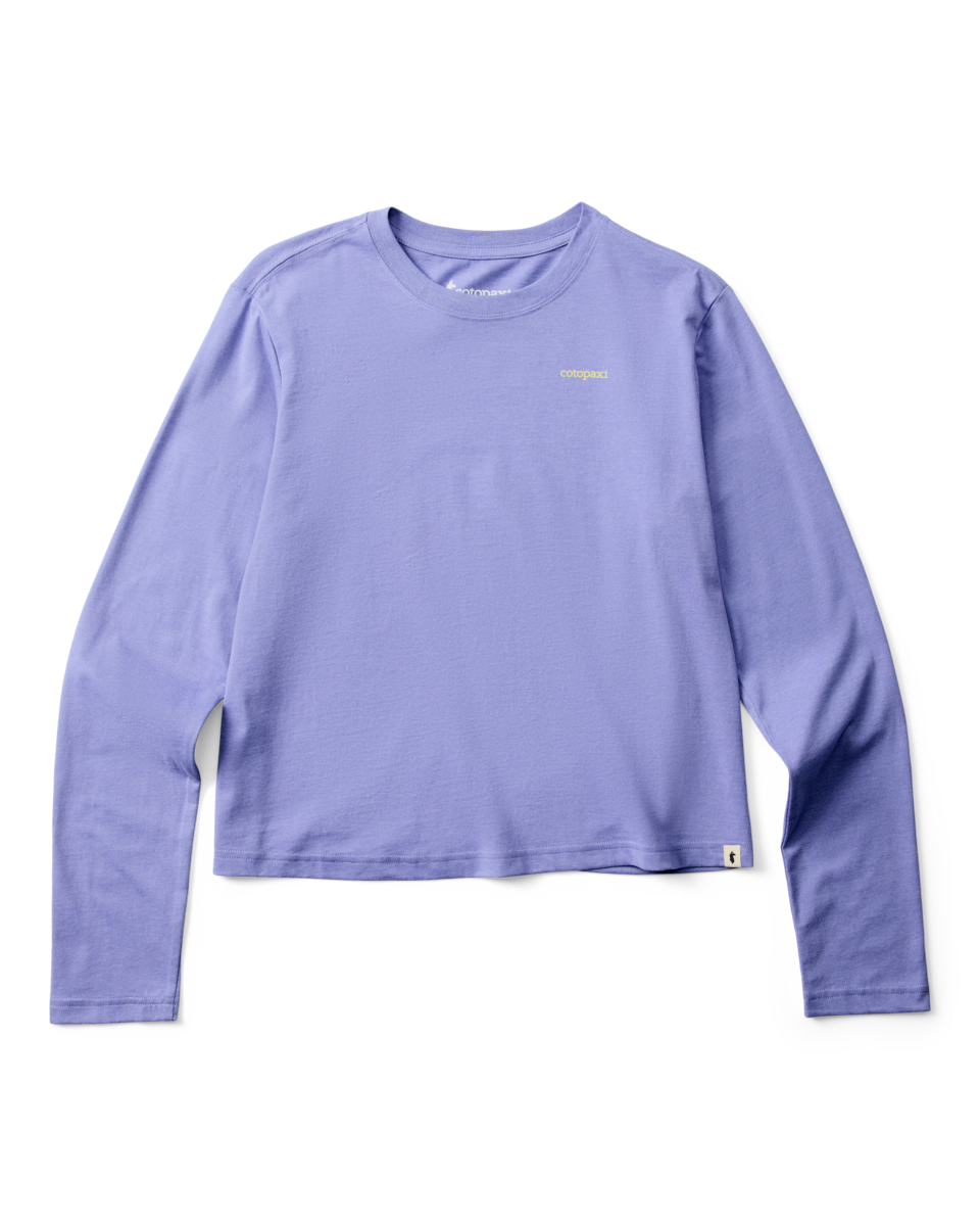 Flower Patch Long-Sleeve T-Shirt - Women's - Aster - US 4717