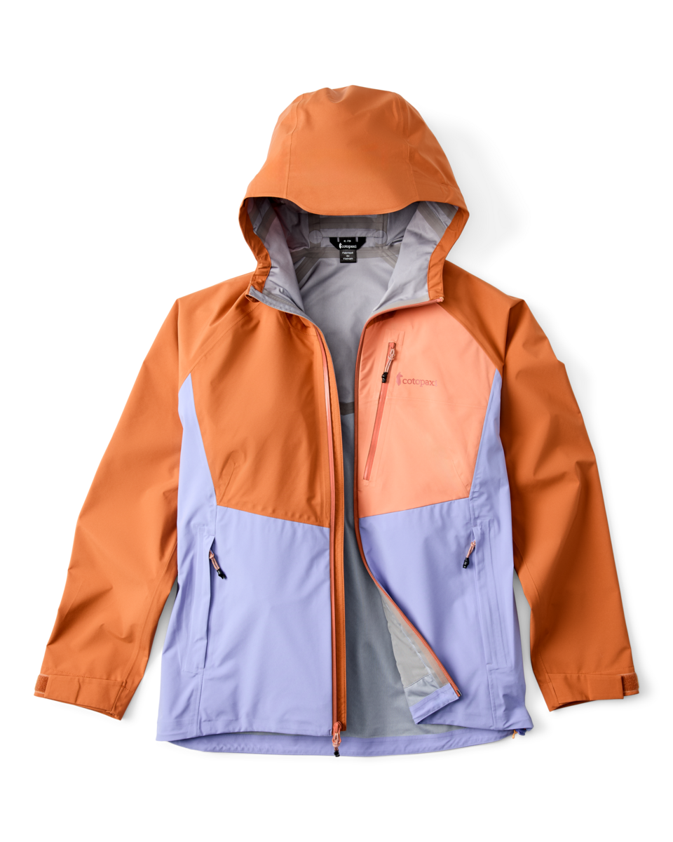 Impermeo 3L Hooded Shell Jacket - Women's - Whiskey/Aster - US 1201