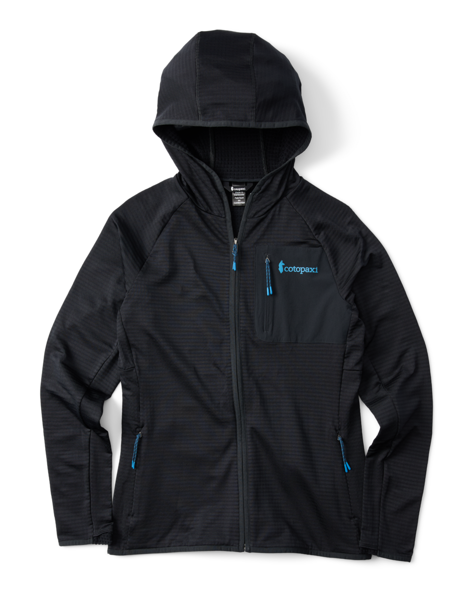Otero Fleece Full-Zip Hooded Jacket - Women's - Cotopaxi Black - US 2995