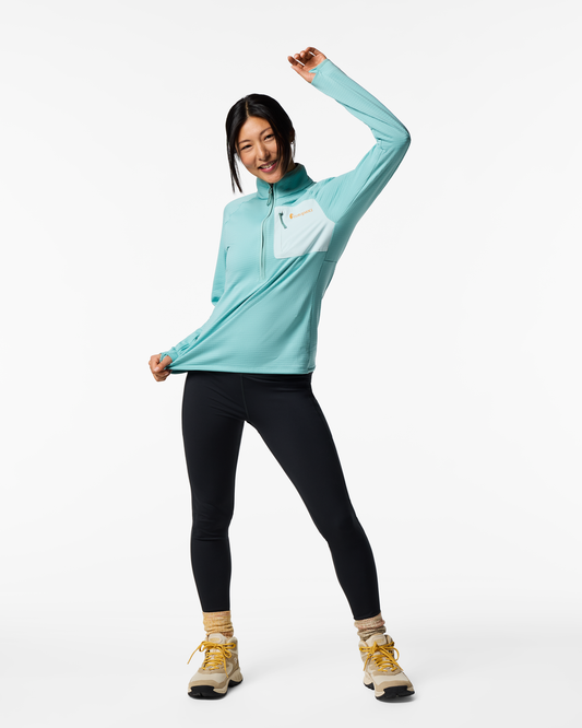 Otero Fleece Half-Zip Pullover - Women's - Tide Pool - US 4061
