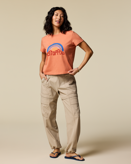 Sunset Embers T-Shirt - Women's - Grapefruit - US 7047