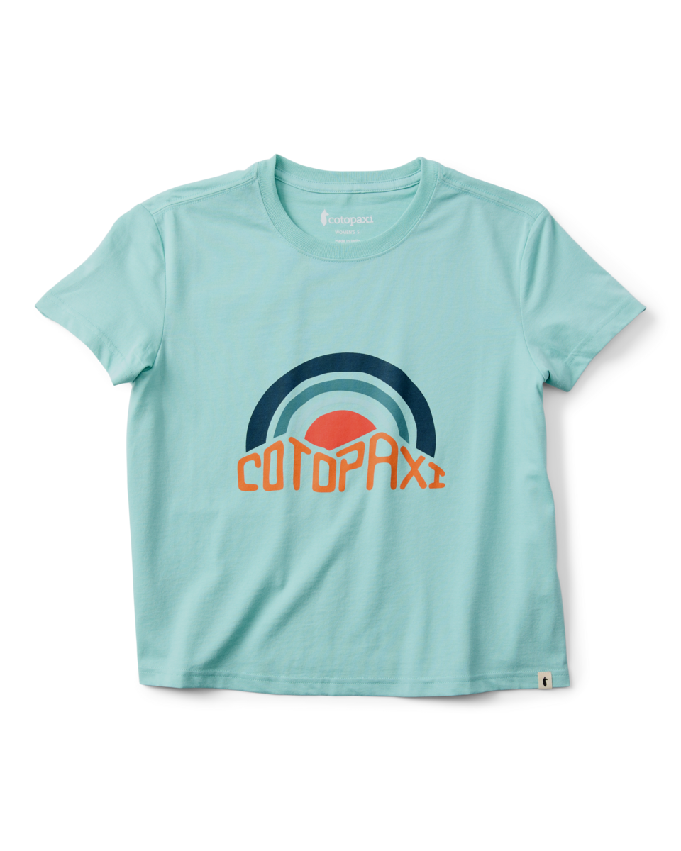 Sunset Embers T-Shirt - Women's - Tide Pool - US 4867