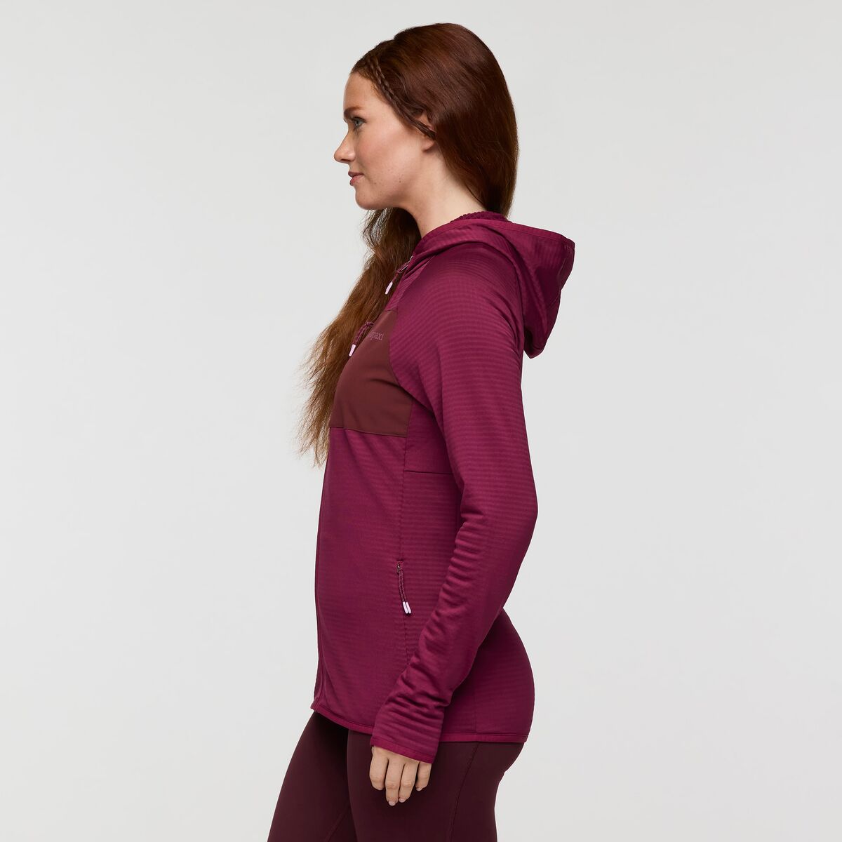 Otero Fleece Full-Zip Hooded Jacket - Women's - Blue Smoke - US 2991