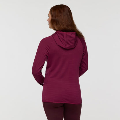Otero Fleece Full-Zip Hooded Jacket - Women's - Blue Smoke - US 2991