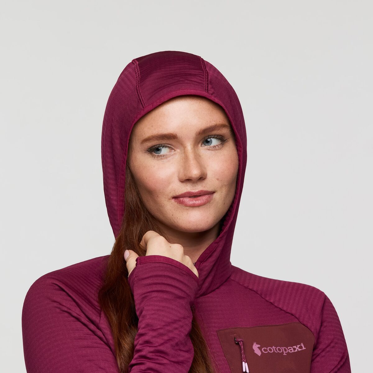 Otero Fleece Full-Zip Hooded Jacket - Women's - Blue Smoke - US 2991
