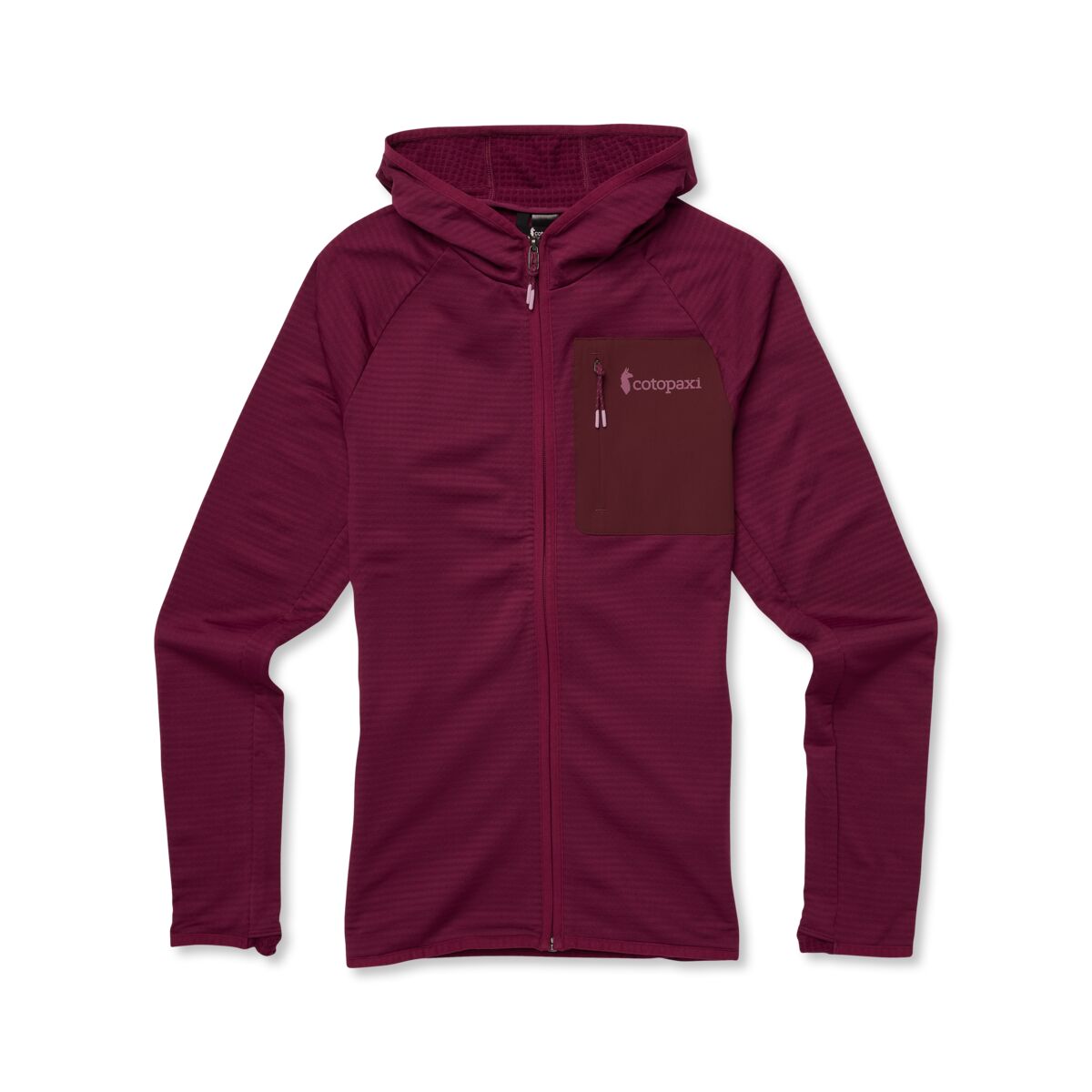 Otero Fleece Full-Zip Hooded Jacket - Women's - Blue Smoke - US 2991