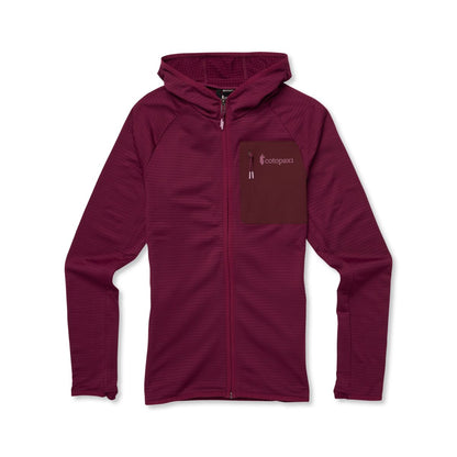 Otero Fleece Full-Zip Hooded Jacket - Women's - Blue Smoke - US 2991