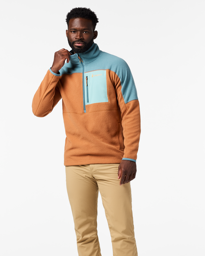 Abrazo Fleece Half-Zip Jacket - Men's - Everglade/Whiskey - US 5722