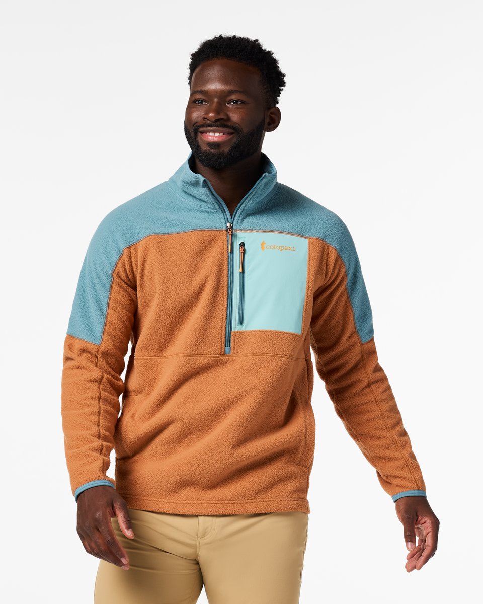 Abrazo Fleece Half-Zip Jacket - Men's - Everglade/Whiskey - US 5722