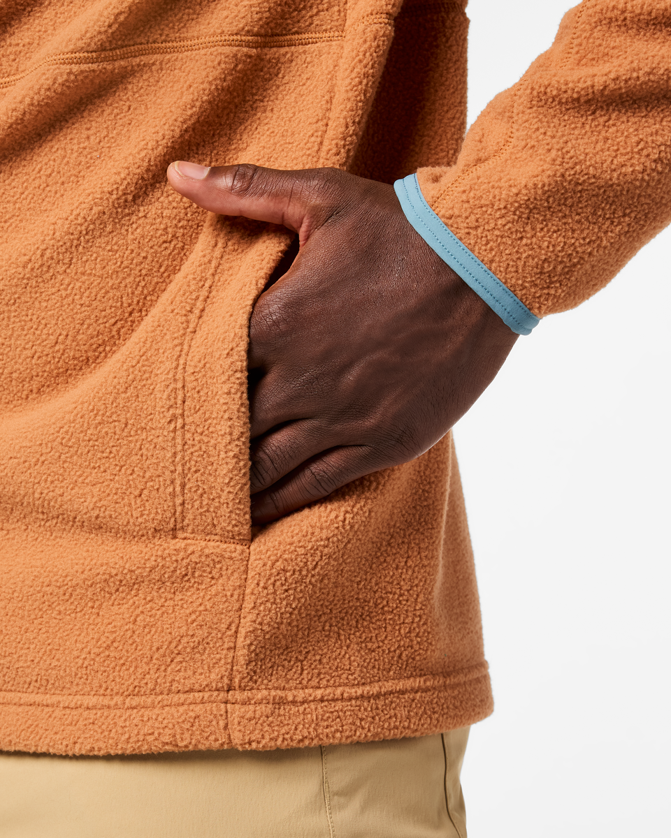 Abrazo Fleece Half-Zip Jacket - Men's - Everglade/Whiskey - US 5722