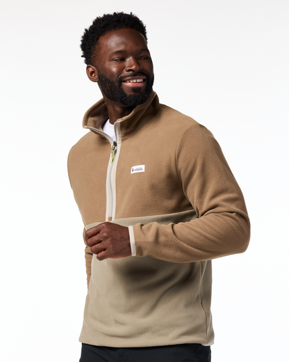 Amado Fleece Pullover - Men's - Dune/Stone - US 8318