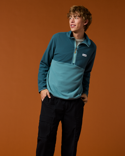 Amado Fleece Pullover - Men's - Ocean/Everglade - US 2672