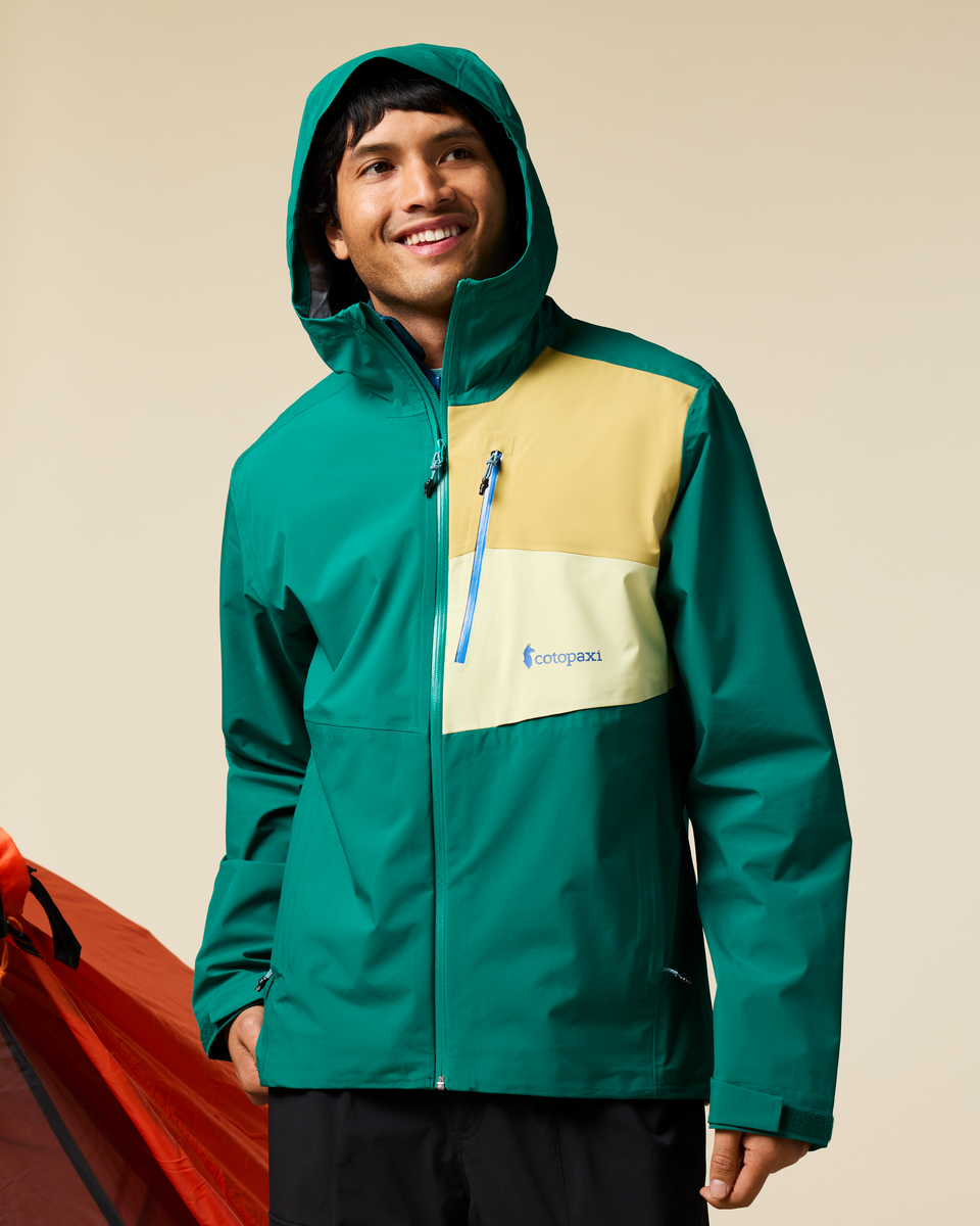 Impermeo 3L Hooded Shell Jacket - Men's - Malachite - US 6048