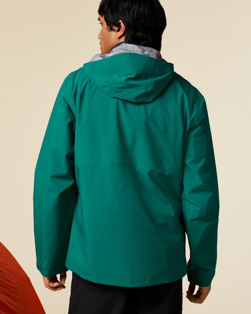Impermeo 3L Hooded Shell Jacket - Men's - Malachite - US 6048