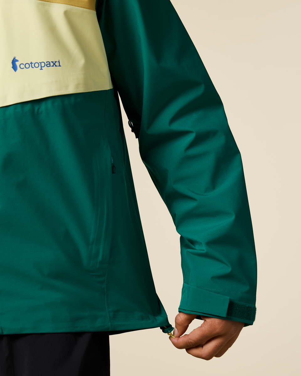 Impermeo 3L Hooded Shell Jacket - Men's - Malachite - US 6048
