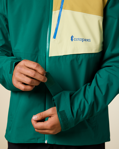 Impermeo 3L Hooded Shell Jacket - Men's - Malachite - US 6048