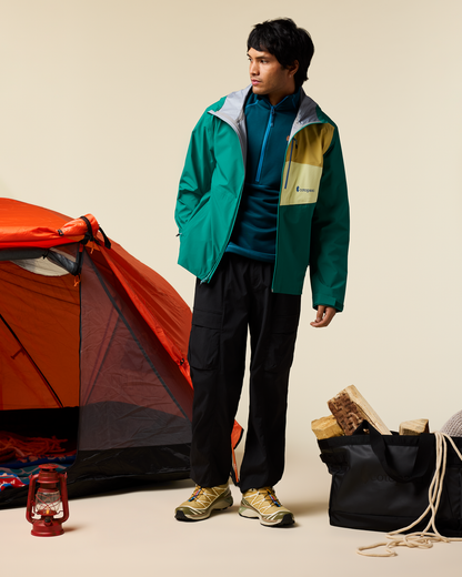 Impermeo 3L Hooded Shell Jacket - Men's - Malachite - US 6048