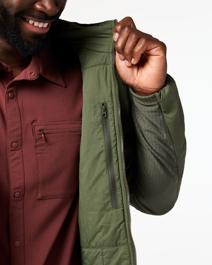Pacaya 2.0 Insulated Hooded Jacket - Men's - Fatigue - US 7624
