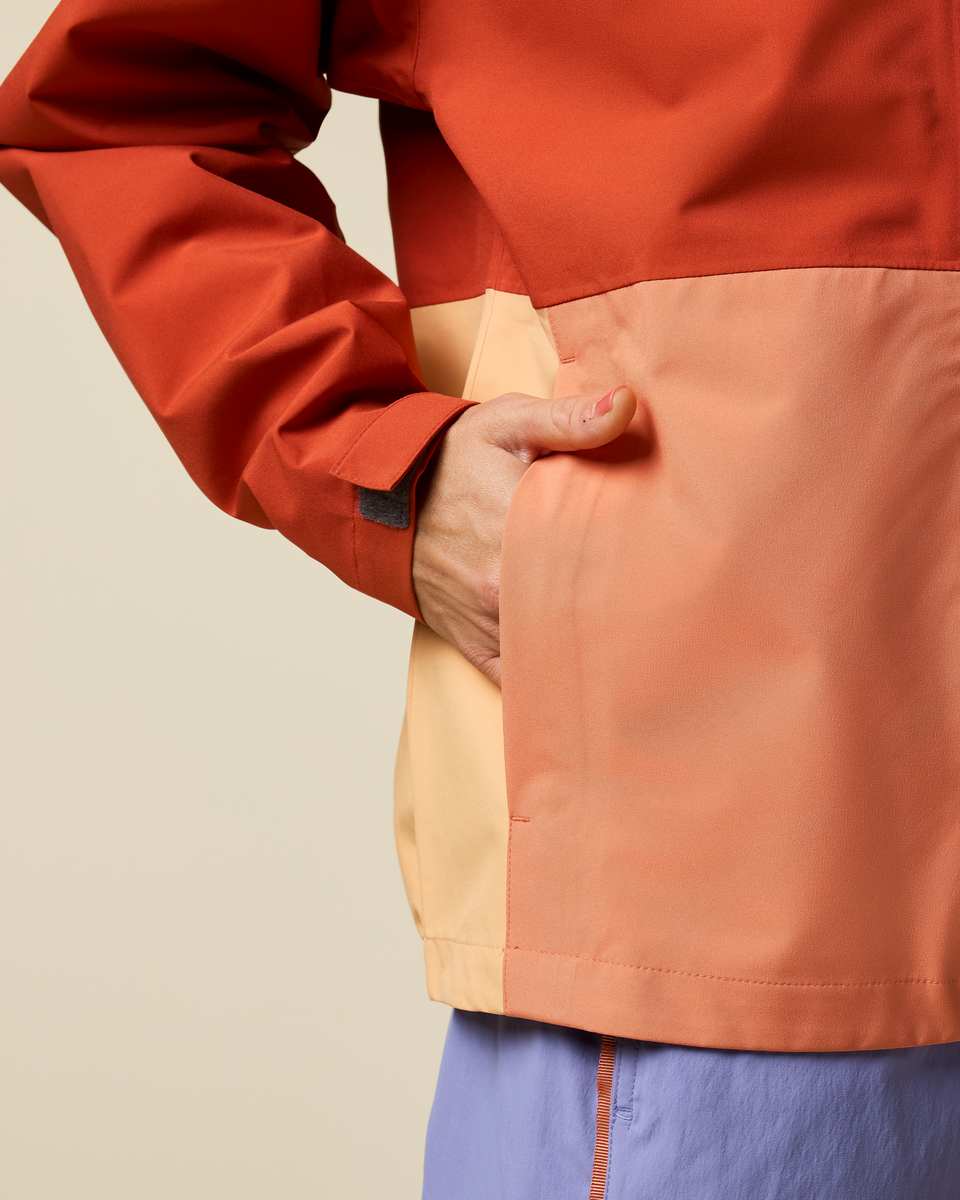 Cielo Rain Jacket - Women's - Chimayo/Grapefruit - US 7852